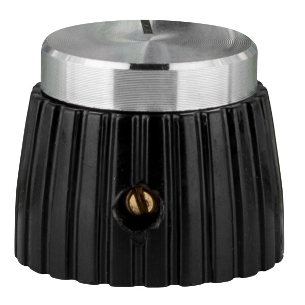Main product image for Marshall type Amp Knob Silver 240-2206